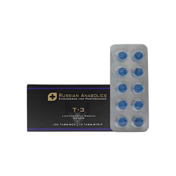 Russian Anabolics T3 25 mcg 100 Tablets
