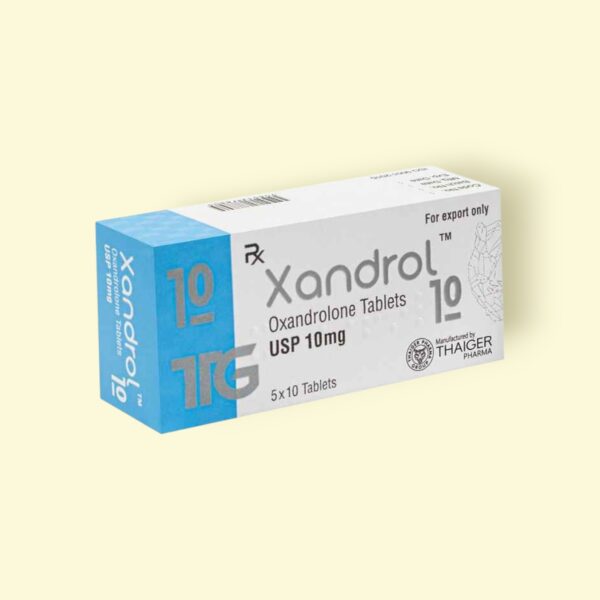 Thaiger Pharma XANDROL 10 (ANAVAR) 10mg 50 Tablets