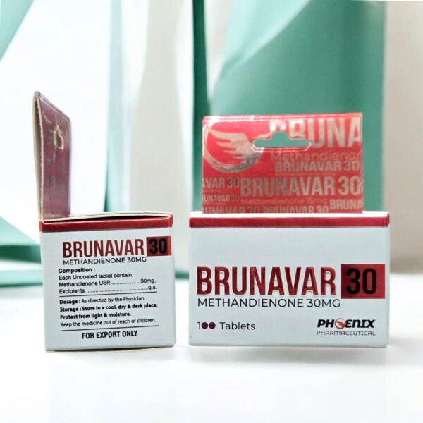 Phoenix Pharma BRUNAVAR 30MG 100 Tablets