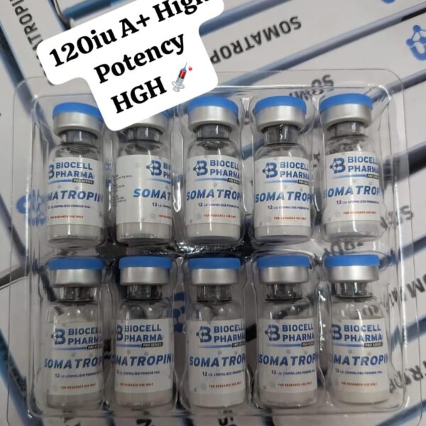 Biocell Pharma A+ Grade 120iu HGH SOMATROPIN