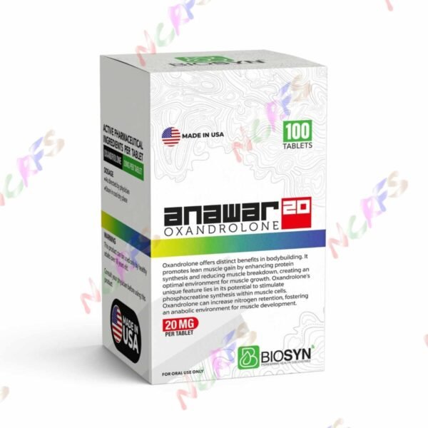 Biosyn Oxandrolone 20mg 100 Tablets